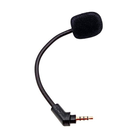 Micphone Replacement Mic Headset 3.5mm Microphone Boom forHyp--Cloud Flight