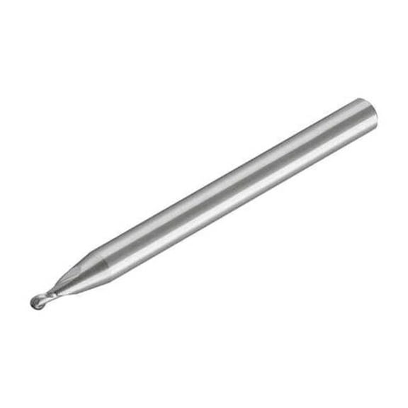 Micro 100 Carbide End Mill, Dia 0.025, Cut L 0.075 BMR-025-2