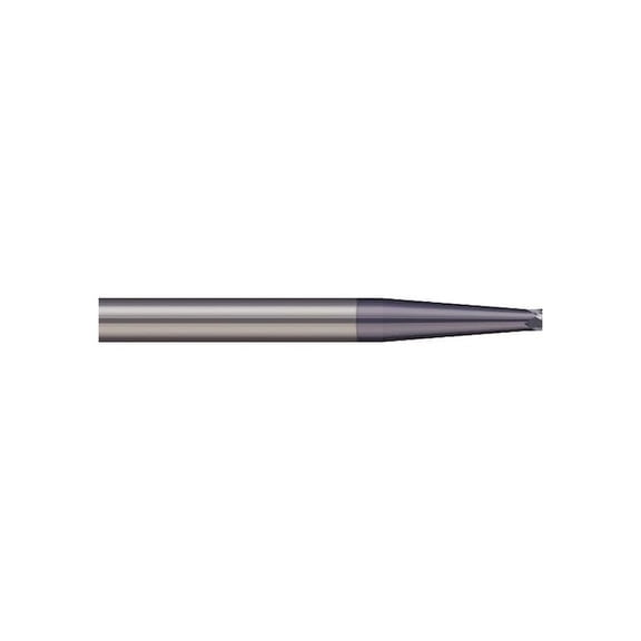 Micro 100 Carbide End Mill, Dia 0.040, Cut L 0.120 BMR-040-2X