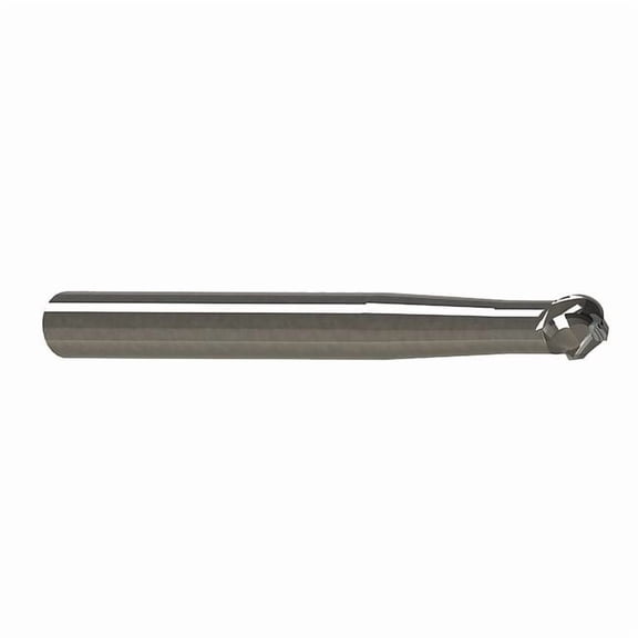 Carbide End Mill,10 mm,Cut 6.7 mm,4 FLT SBMM-100-450X
