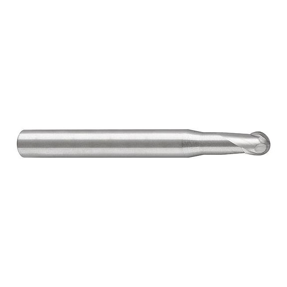 Micro 100 Carbide End Mill,2.0 mm,Cut 2.0 mm,2 FLT MMBM-020-15X