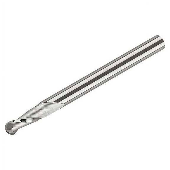 Micro 100 Carbide End Mill,Dia 3.5mm,Cut L 10.5mm BMRM-035-2X