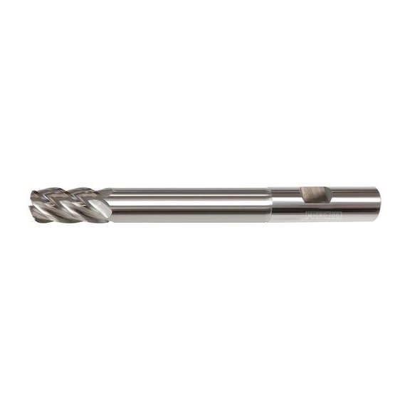 Micro 100 Corner Radius End Mill,nACRo,3" Length VLR-500-5-060
