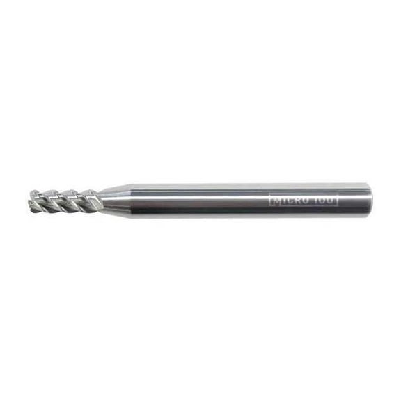 Micro 100 Carb End Mill,3.00mm,4FL,CC,AlTiN Coat HMCM-0305-4X