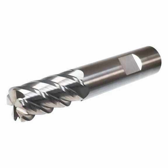Micro 100 Carbide End Mill, Dia 5/16, Cut L 13/16 ARC-312-5-020X