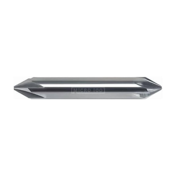 Micro 100 Countersink,AlTiN,82 deg. Angle,2-1/2" L CS-250-082X