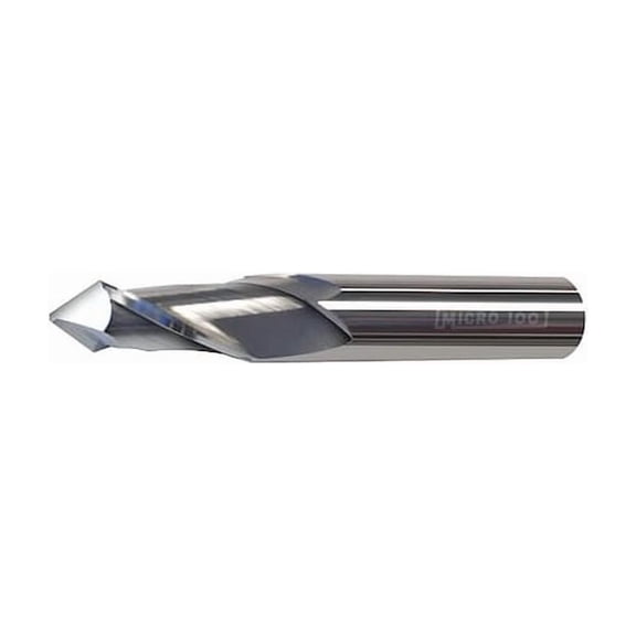Micro 100 Carb End Mill,3/4 In,2FL,CC,AlTiN Coat DM-750-290X