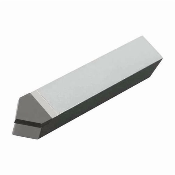 Brazed Tool Bit,D,2 In L,1/4 In W D-4