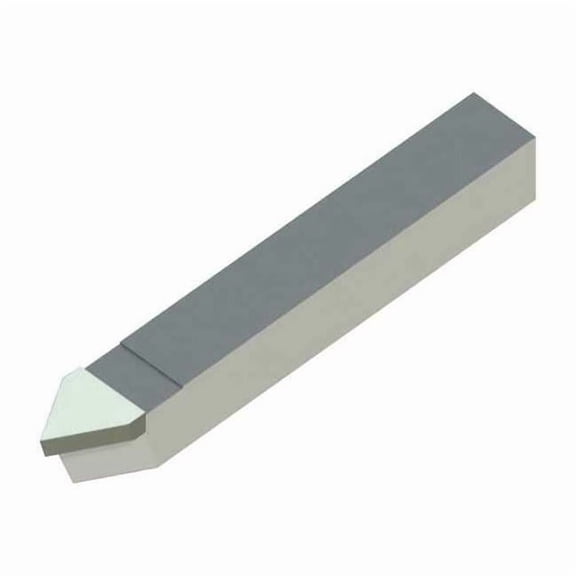 Brazed Tool Bit,E,2.5 In L,3/8 In W E-6