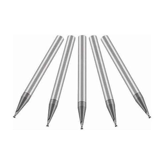 Micro 100 Carbide End Mill, 0.015, Cut 0.022, 2 FLT SME-015-2