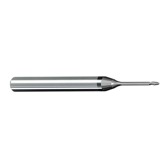 Micro 100 Square End Mill,1/4" Cut L,Unfinished MEF-093-250