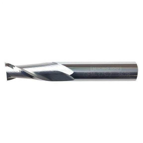 Micro 100 Carb End Mill,1.00mm,2FL,CC,AlTiN Coat GEMM-010-2X