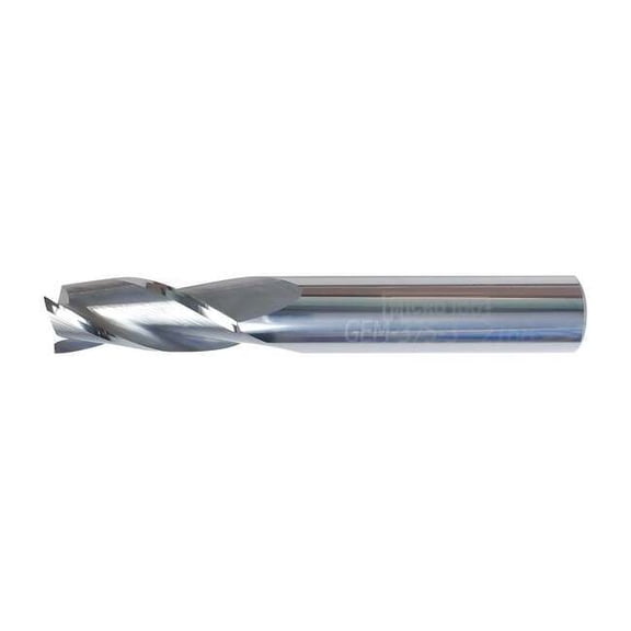 Micro 100 Square End Mill, 0.5 in, Carbide GEM-500-3