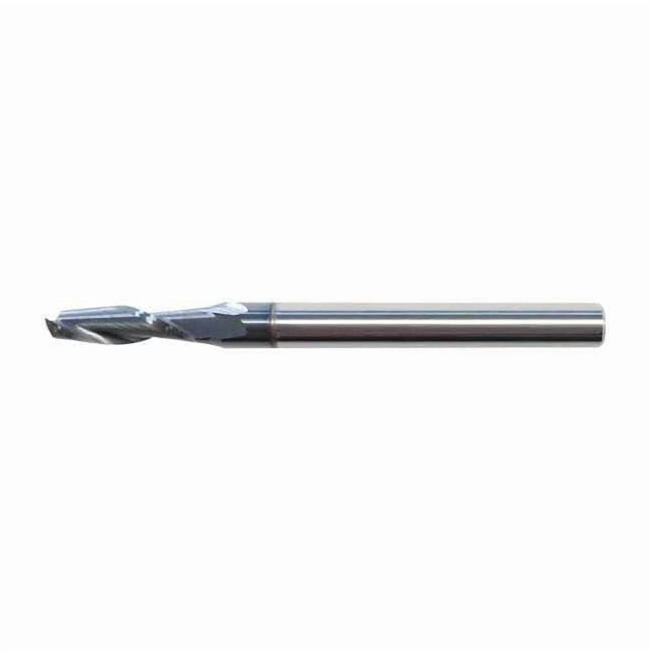 Micro 100 Carb End Mill,1/8 In,2FL,CC,Uncoated GEM-125-2