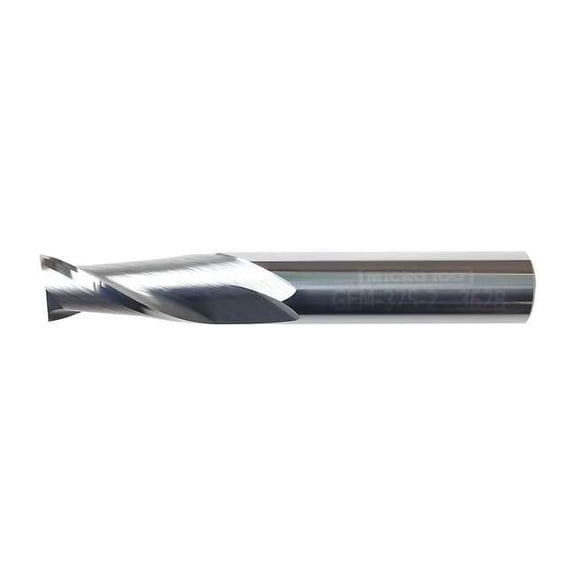 Micro 100 Sq. End Mill,Single End,Carb,12.00mm GEMM-120-2