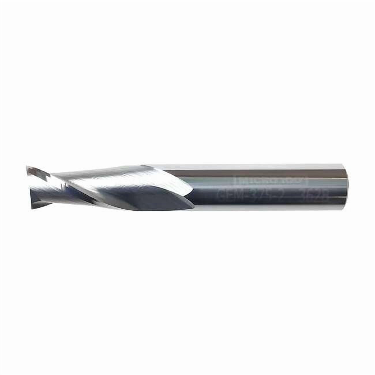Micro 100 Sq. End Mill,Single End,Carb,2.00mm GEMM-020-2