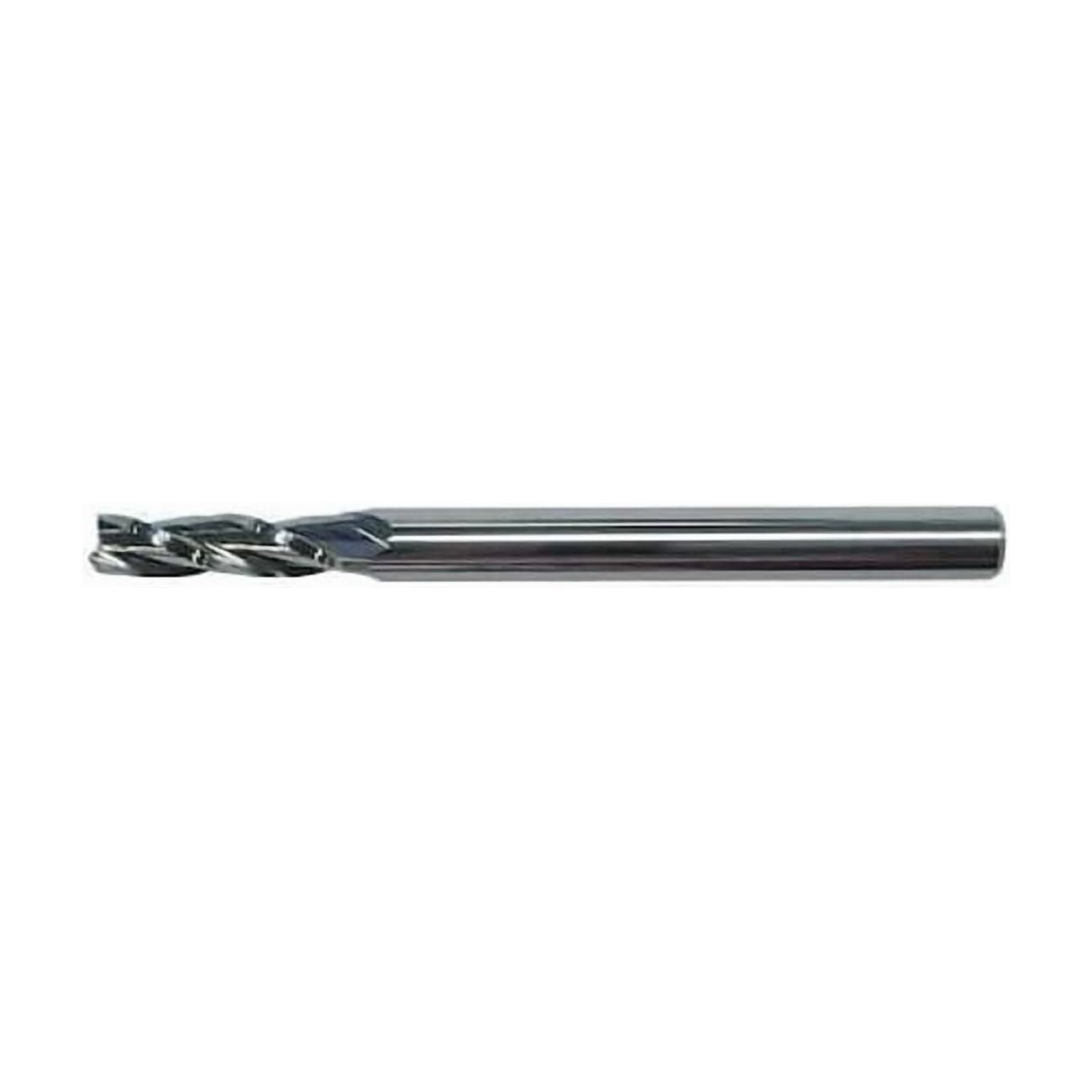 Micro 100 Carb End Mill,3/32 In,3FL,CC,AlTiN Coat GEM-093-3X