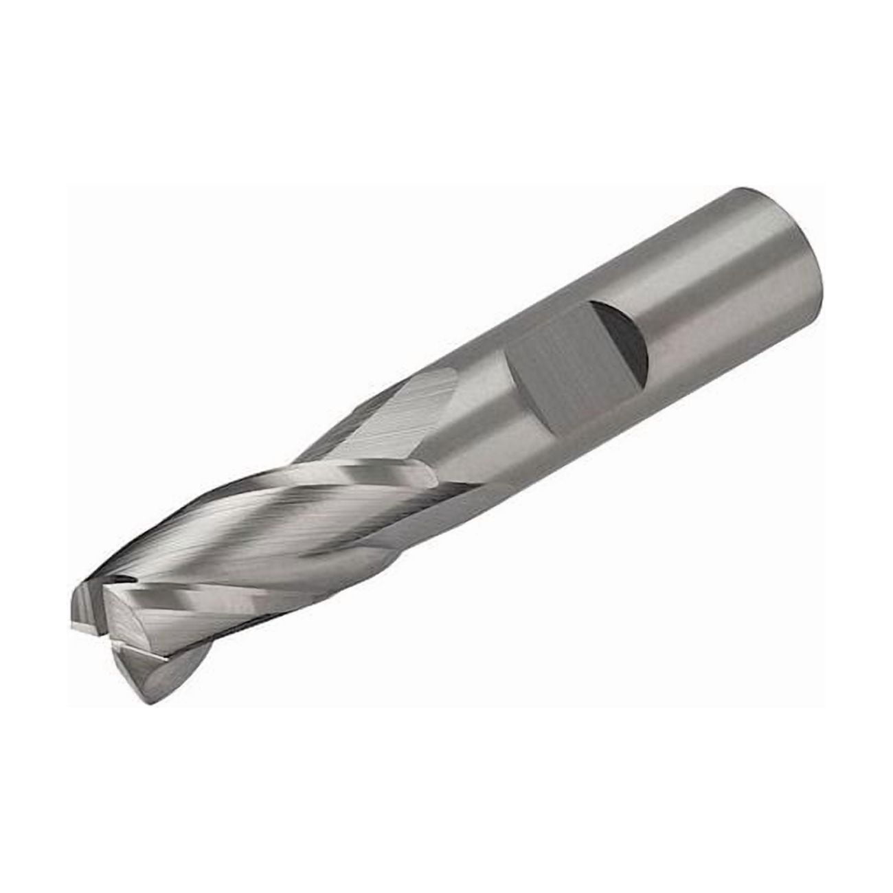 Micro 100 Carbide End Mill,Dia 3/8 In,Cut L 7/8 In EMS-375-4X