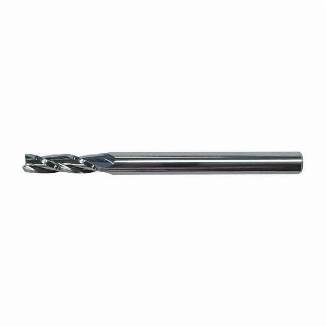 Micro 100 Carb End Mill,5/64 In,3FL,CC,AlTiN Coat GEM-078-3X