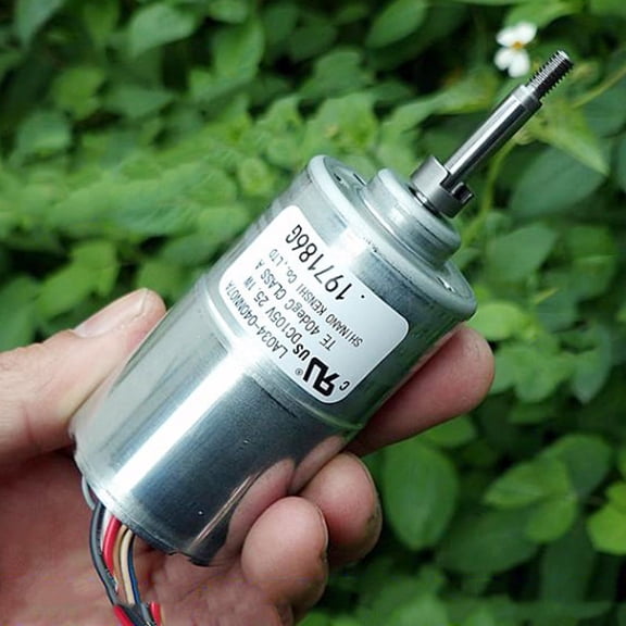 Micro 3-Phase 8-Wire Brushless Motor DC 36V 48V 60V 7100RPM Inner Rotor Low Noise Double Ball Bearings Silent Large Torque BLDC