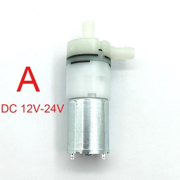 TCS 12V Mini Micro 370 Diaphragm Pump – Self-Priming Water Suction Pressure Pump (JSB2438)