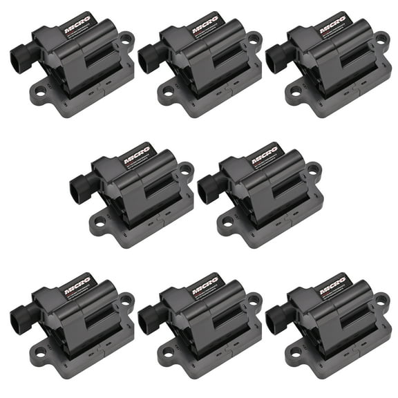 Micro 8 Pcs UF271 Ignition Coil Fits Cadillac Chevy GMC Escalade Silverado Tahoe 4.8L 5.3L 6.0L 8.1L