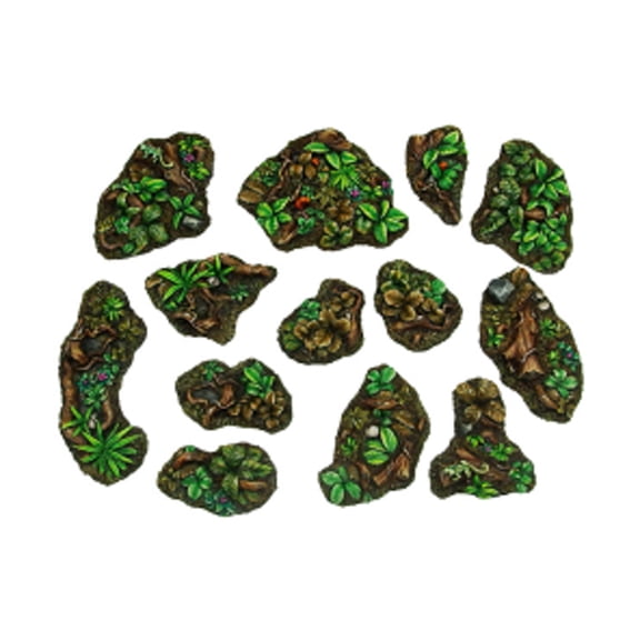 Micro Art Studio Jungle Basing Kit New