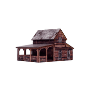 Micro Art Studio WW2 Ostfront Village Workshop Pre-Painted