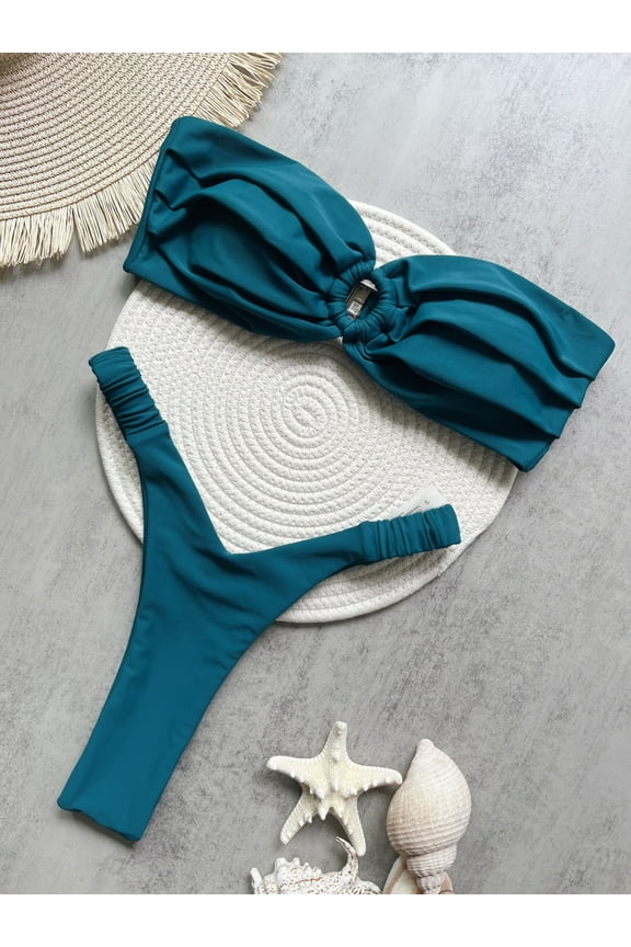 Micro Bikini Push Up Women Swimsuits 2024 Sexy Female Swimwear Brazilian Bikini Set Thong Biquini Swimming Suits Beachwear