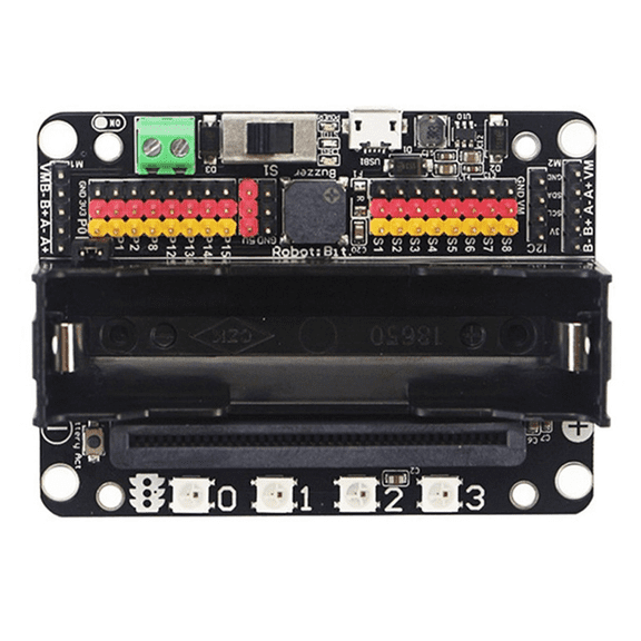 Micro: Bit Expansion Board Robotbit V2.0 Supports Makecode Offline Programming for Extension