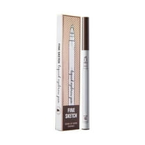 Micro Brow Pencil, Eyebrow Pen, Precise Eye Brow Makeup Pen, 2025 Eyebrow Pen Natural Makeup Eyebrow Pen 4-Head Brown Makeup Long Lasting Waterproof Eyebrow Pen For Women 1.5ml