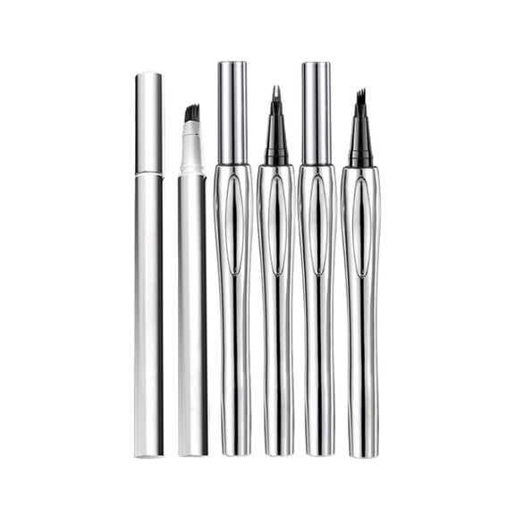 Micro Brow Pencil, Eyebrow Pen, Precise Eye Brow Makeup Pen, Double Headed Fine Eyebrow Pencil Waterproof And Sweat Long Lasting Shaping Natural And Three Dimensional Without Fading