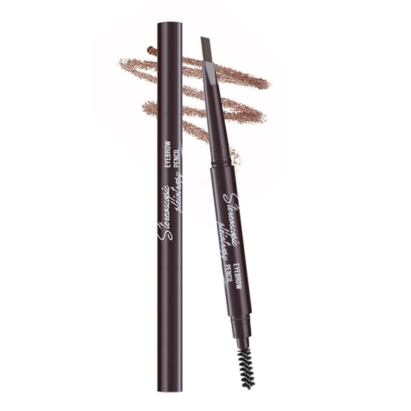 Micro Brow Pencil, Eyebrow Pen, Precise Eye Brow Makeup Pen, , Sweat Protective, Non Discoloring, Natural And Three-dimensional Eyebrow Pencil