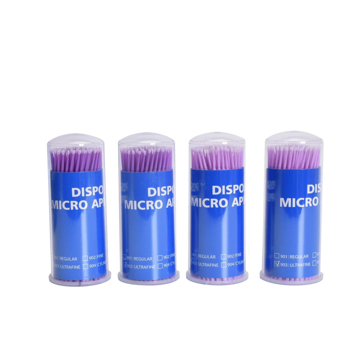 Micro Brushes Disposable Dental Microbrush Applicators 400 PCS, Microswabs Latisse Application