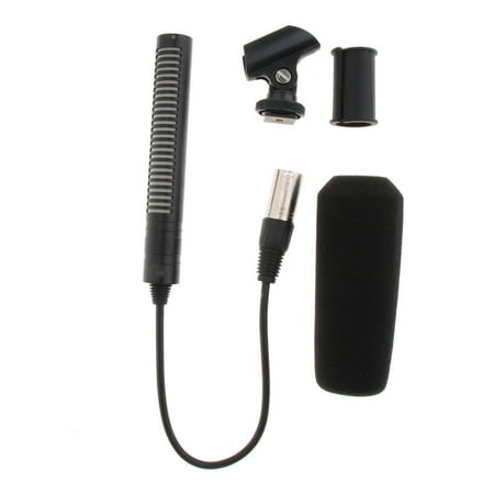 Micro Condenser Maintenance Unidirectional Interview Microphone Pump For Camera