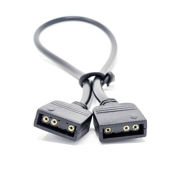 Micro Connectors F04-01ARGB50-2P Addressable RGB Extension Cable - 50CM - 2 per Pack