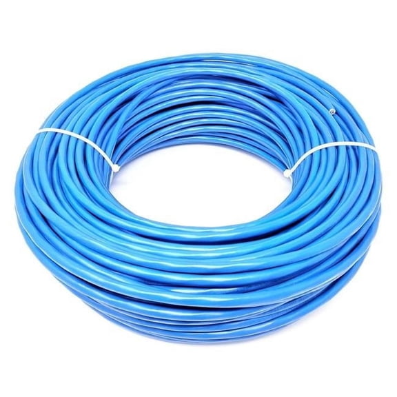 Micro Connectors TR4-560BLOU-250 250 ft. CAT 6 Solid STP Outdoor 23AWG Bulk Ethernet Cable, Blue