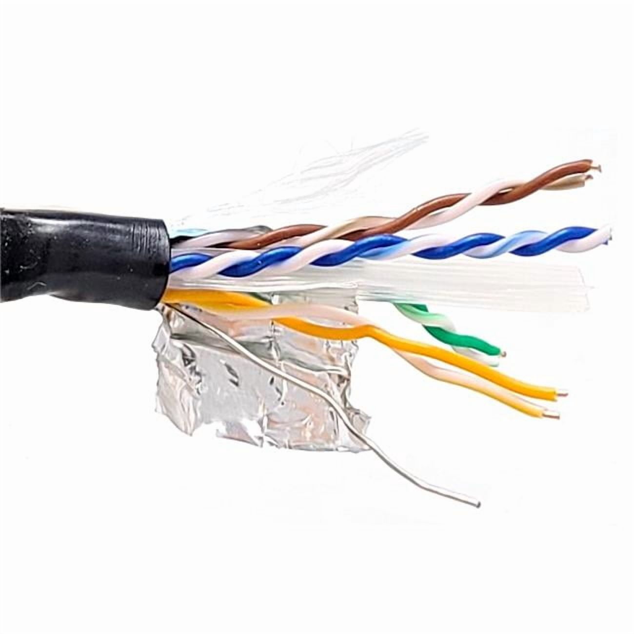 Micro Stp Micro Connectors TR4-560BOU-500 500 ft. 23 AWG Conductors Solid CAT 6 ...