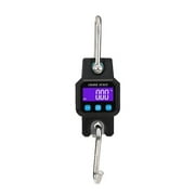 Micro Crane Scale 300kg 50g Heavy Duty Rechargeable Hanging Hook Scales Digital Steel Weight Balance ,Easy Use