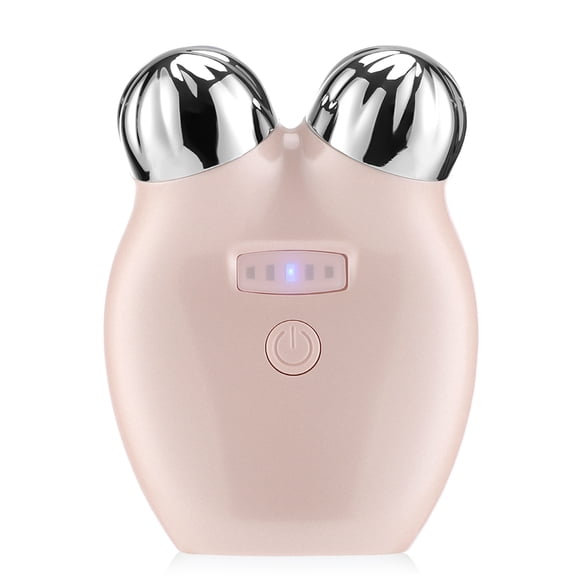 Micro-Current Face Massager Double Roller Facial Lifting Skin Tightening Remove Wrinkle Skin Rejuvenation Beauty Device Tools
