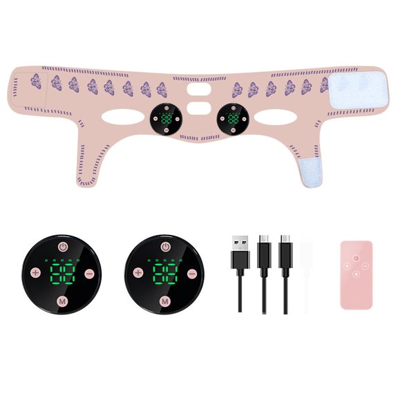 Micro Current Low Frequency Facial Massager for V Shaped Face Lifting and Firming Intelligent Bandage Design Multiple Modes Adjustable Intensity Portable Beauty Device