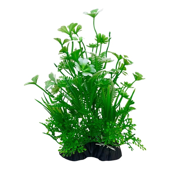 Micro Decoration Ornaments Fake Aquatic Plants For Fish Tank Low Maintenance, Safe Non-Toxic Aquarium Ornaments With Weighted Base, Simulate Underwater World Decoration For