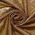 thumbnail image 1 of Micro Dot Hologram Tricot Foil Fabric - Black Gold Shiny Stretchy 60” By The Yard, 1 of 1