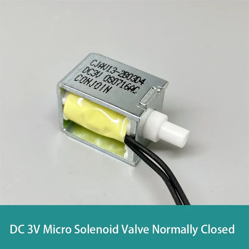 Micro Electric Solenoid Valve DC 3V 3.7V Normally Closed N/C Gas Air Vent Valve Air Exht Valve DIY Breast Pump Air detector