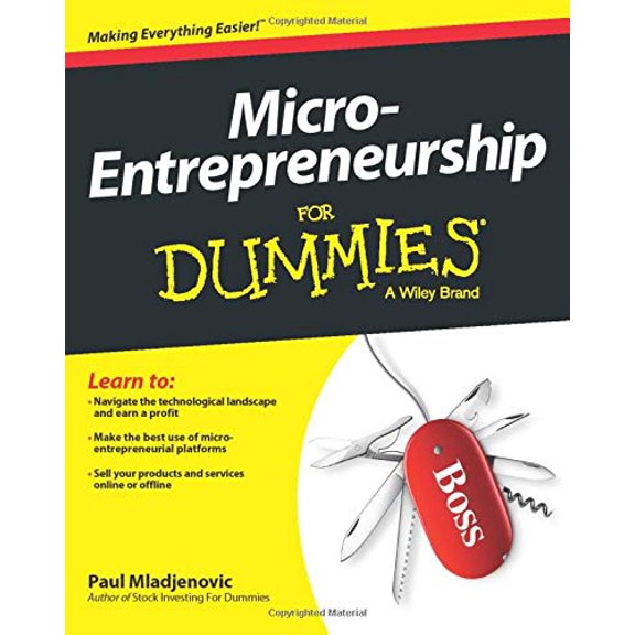 Pre-Owned Micro-Entrepreneurship For Dummies Paperback