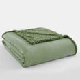 thumbnail image 1 of Micro Flannel Reverse to Sherpa Blanket, Full/Queen, Willow, 1 of 3