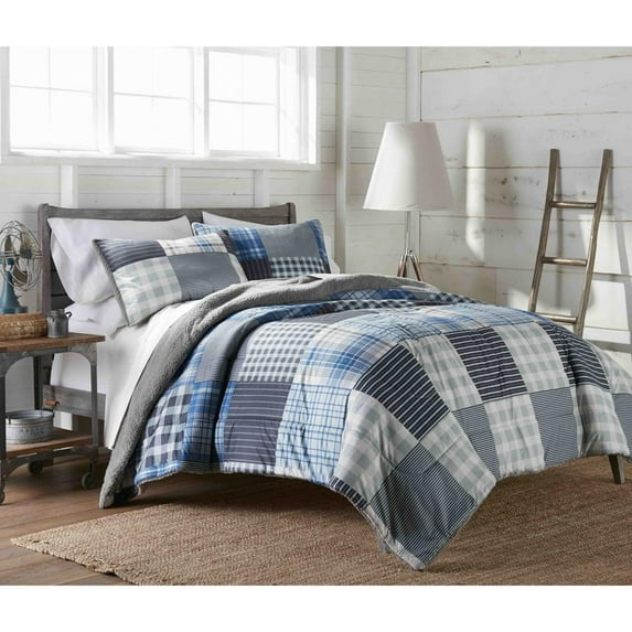 Shavel Home Products - Micro Flannel Reverse to Comforter Set
