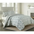 thumbnail image 1 of Micro Flannel Reverse to Sherpa Comforter Set, Twin, Watercolor Pines, 1 of 3