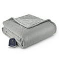 thumbnail image 1 of Micro Flannel Reversible Electric Throw Blanket 62" x 84" by Shavel Home Products, 1 of 3
