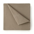thumbnail image 1 of Micro Flannel Solid Color Deep-Pocket Sheet Set, California King, Hazelnut, 1 of 4